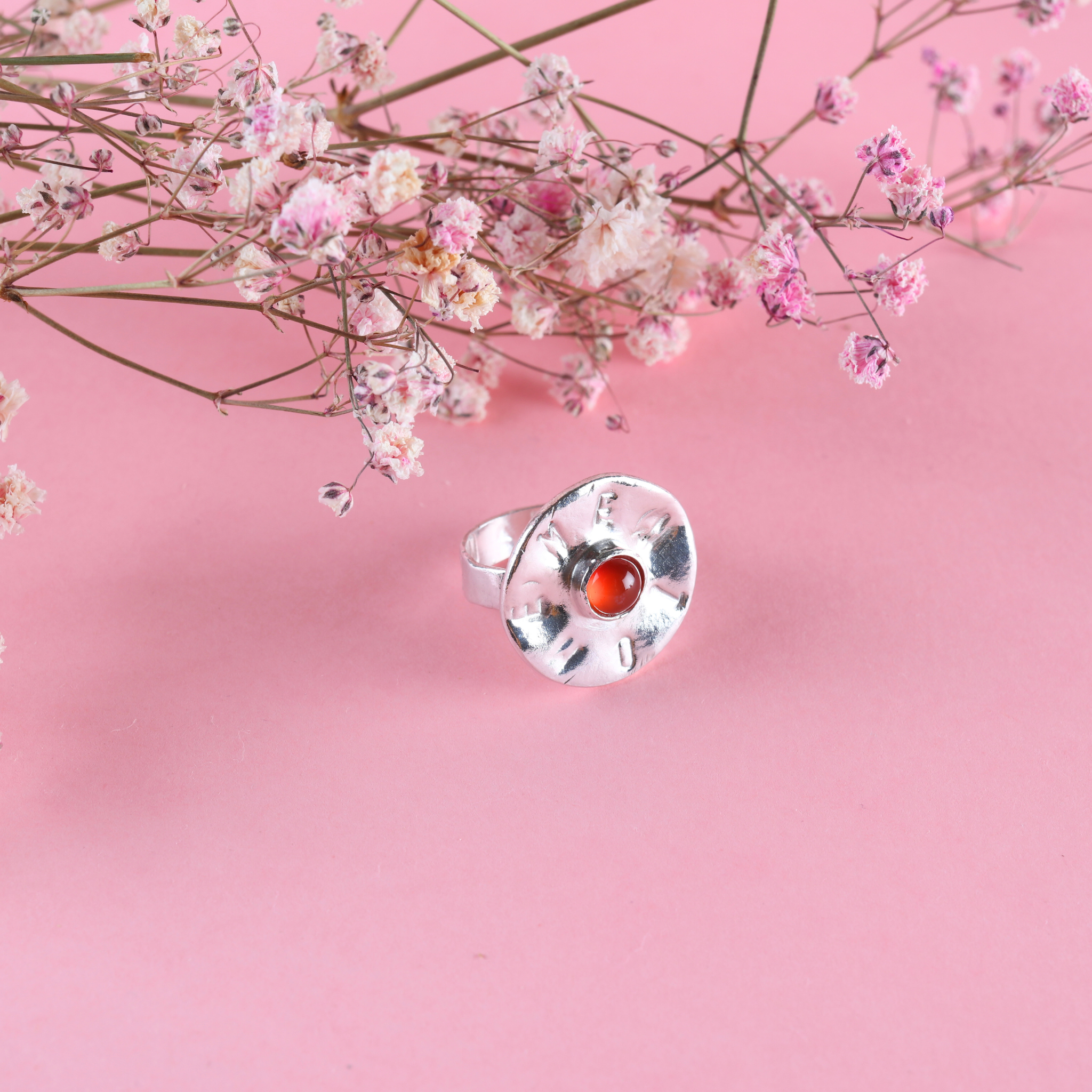 Bague Memento Mori en argent