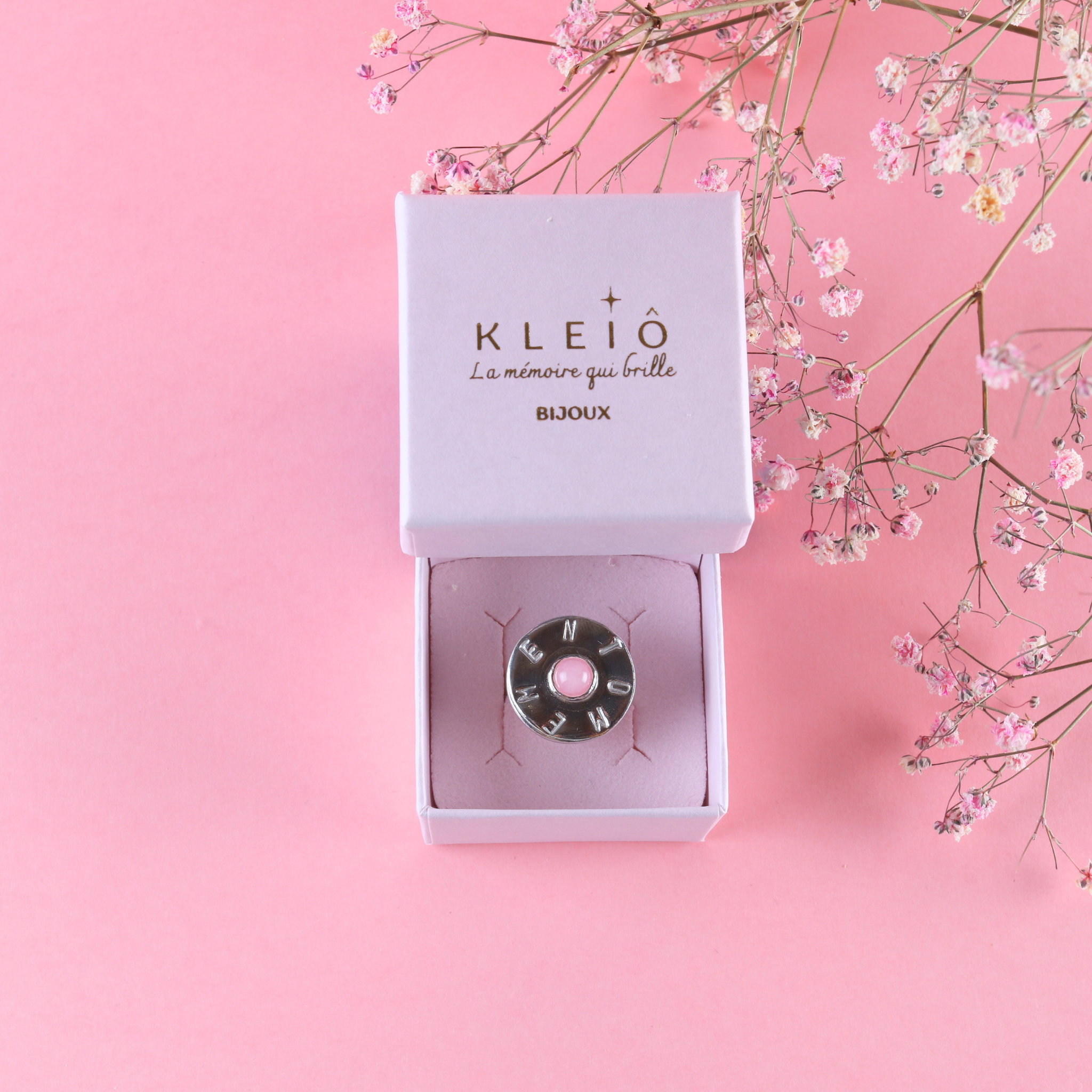 Bague Memento Mori en argent