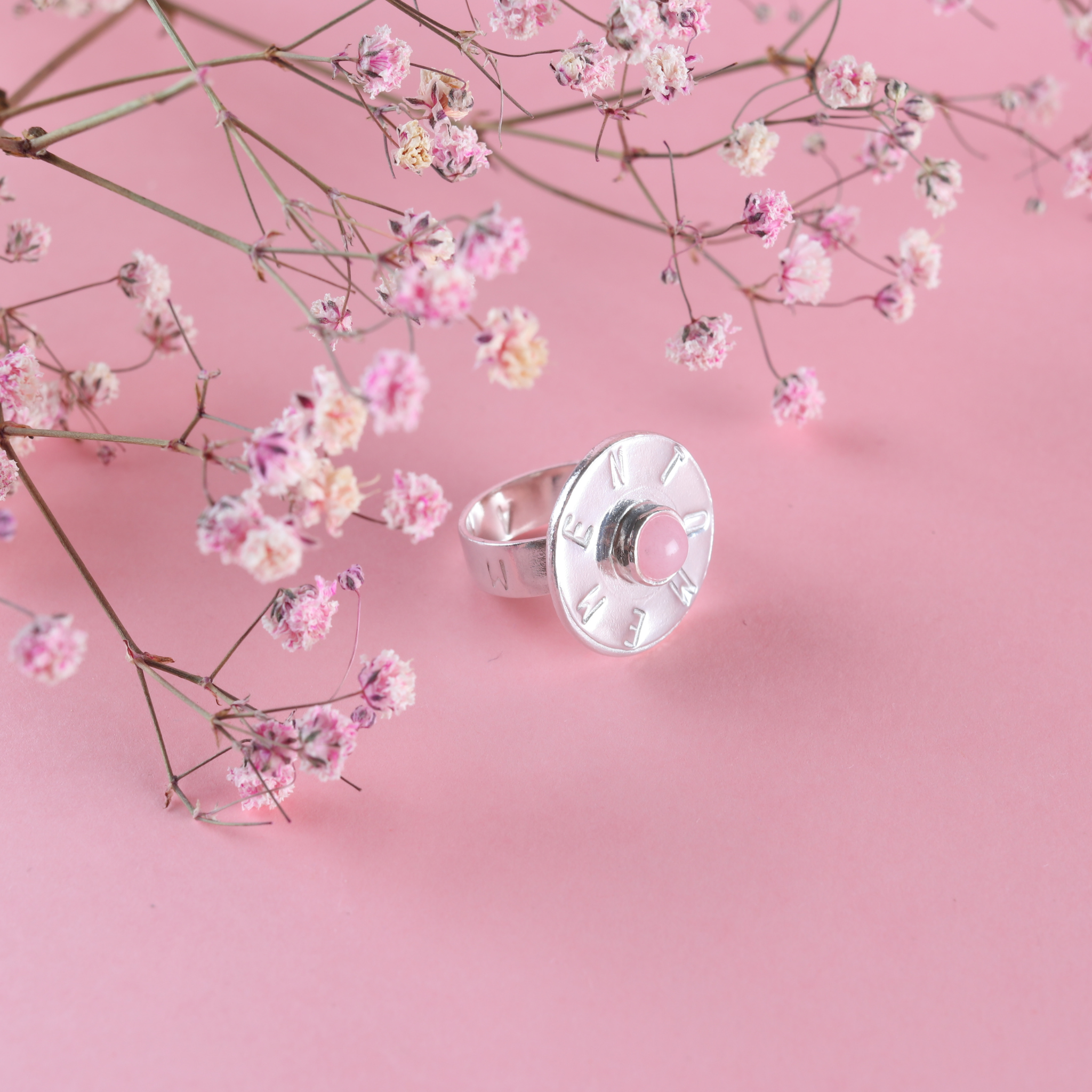 Bague Memento Mori en argent