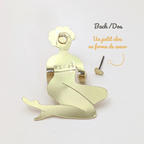 Dos du porte-bijoux Gabrielle d'Estrées